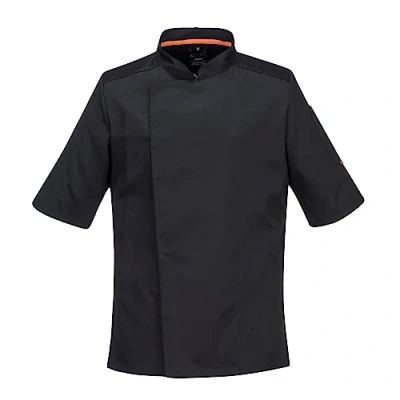Image of Portwest MeshAir Pro Jacket S/S, Size: L, Colour: Black, C738BKRL