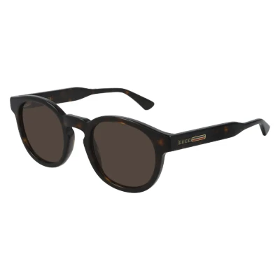 Image of Gucci Sunglasses, Size: 49, Havana/brown