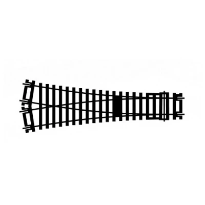 Image of Hornby R8076 OO Gauge Y Point Track Extra Pieces for Model Railway Sets, Train Scale 1:76