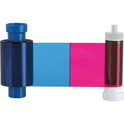 Image of MAGICARD MA300YMCKO (EN1) Printer Ribbon Prints up to 300 Card Designs