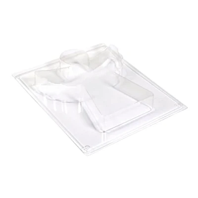 Image of Rayher Angel Shaped Casting Mould for Concrete Crafts, Clear Plastic Shape Moulding, PET, 19x17x3cm, 36116000