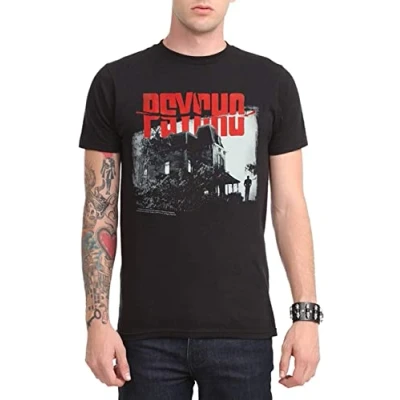 Image of Psycho Bates House Men T Shirt Black L