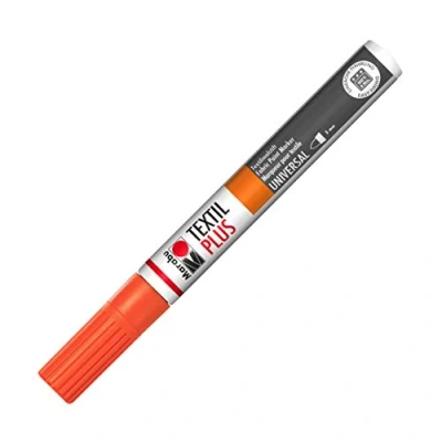 Image of Marabu Textil Painter Plus 3mm Tip Orange, Paint