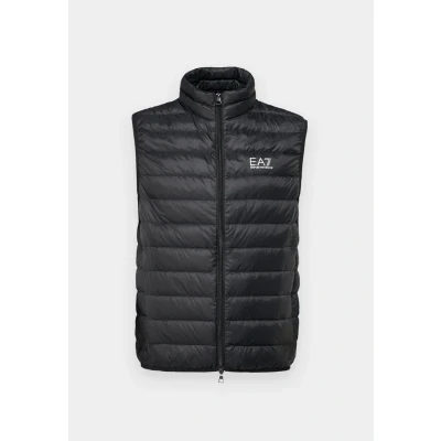 Image of EA7 Emporio Armani Train CORE Waistcoat, Men&#039;s, Size: Small, Black