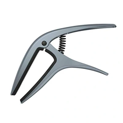 Image of Ernie Ball Axis Dual Radius Capo Blue Steel Satin