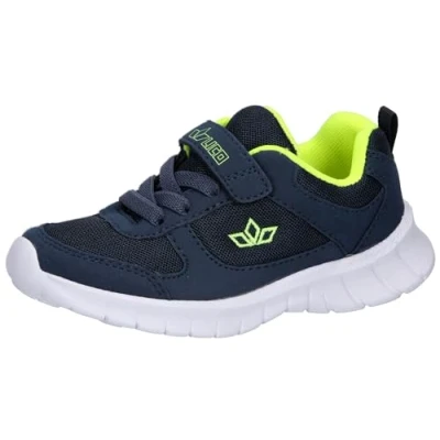 Image of LICO Road running shoes for kids, Size: 11K, Marine lemon Nylon