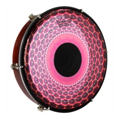 Image of Remo Skyndeep DA T010 P3 SC020 Percussion Head Clear Tone 10 Inches Red, Drum Accessories