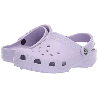 Image of Crocs Classic Mules, Size: M9/W10, Lavender Synthetics