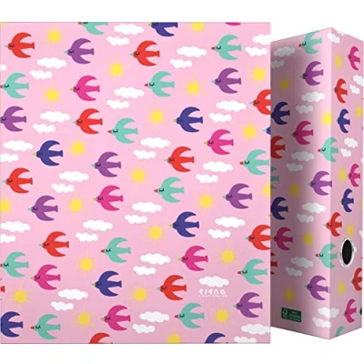 Image of Grafoplás 88171932 Elena Corredoira Collection 4 Ring Binder 40 mm, Multicoloured, A4