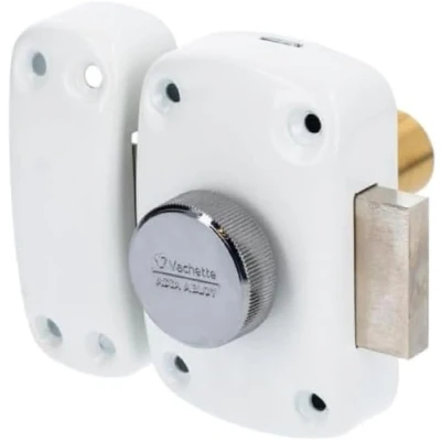 Image of Vachette Cyclop Door Lock Cylinder Interior Button Opening, External Key Diameter 23 mm, Length 40 5 Pins Anti Pick 3 Keys