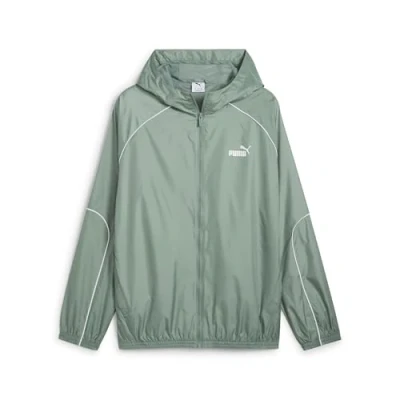 Image of Puma Sport Windbreaker, Men&#039;s, Size: Small, Green moon