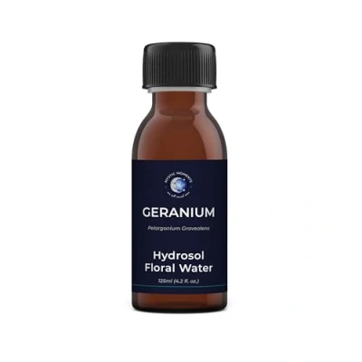 Image of Mystic Moments Geranium Natural Hydrosol Floral Water 250ml Perfect for Skin, Face, Body &amp; Homemade Beauty Products Vegan GMO Free