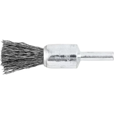 Image of York 17MM Crimped Wire Flat End De carbonising Brush 30SWG