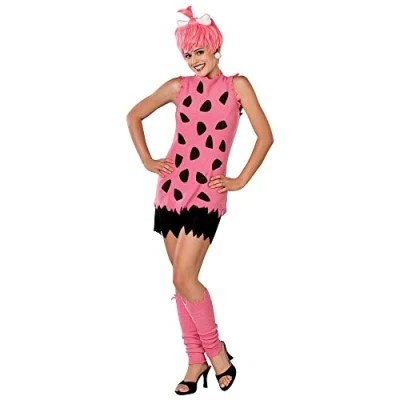 Image of Pebbles Flintstone (The Flintstones) Adult Costume Lady: XS (UK: 6 8)