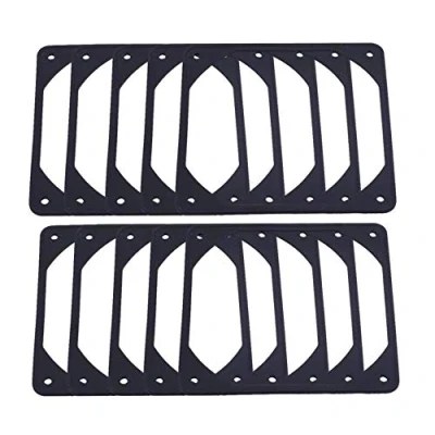 Image of Juwaacoo 10Pcs 120mm Anti Vibration Silicon Fan Gasket Noise Reducing Pad for PC Computer Case