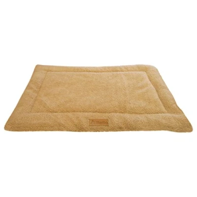 Image of Ellie Bo Large Beige Sherpa Fleece Mat for 36 inch Dog Cage