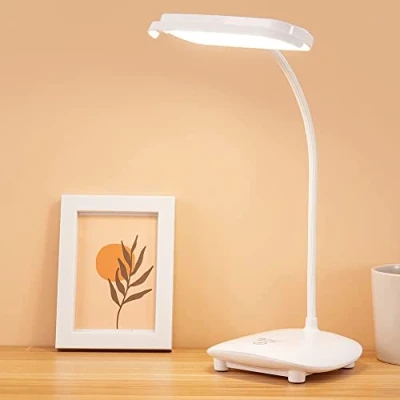 Image of MAYTHANK Cordless Desk Lamp Reading USB Rechargeable 2 Battery 40 LED Dimmable Touch 3 Colors Table Children Portable Eye Protection for Study