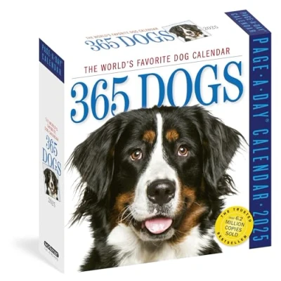 Image of 365 Dogs Page A Day® Calendar 2025: The World&#039;s Favourite Dog