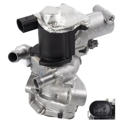 Image of 1471000Q0P EGR valve FEBI BILSTEIN 174579 with seal NISSAN: NP300 Navara Pickup, Pathfinder 3, INFINITI: QX70 Off Road, FX Road