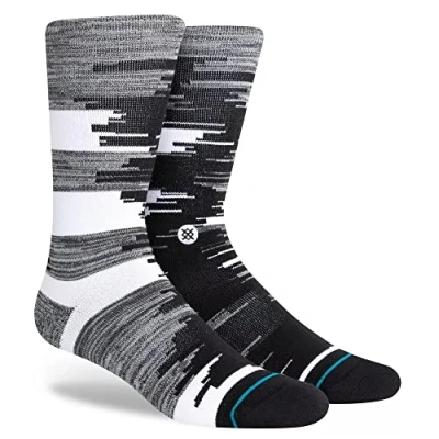 Image of Stance Crew Socks Wade Collection Seared, Large (35&quot; 38&quot;)
