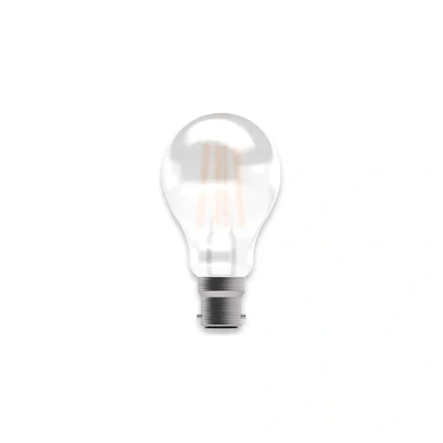 Image of Satin GLS Non Dimmable LED Filament Bulb 3.3W B22 2700K Bell Lighting