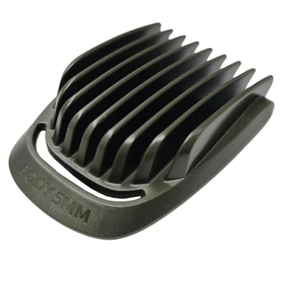 Image of Trimmer Attachment, Comb Razor 5 mm Body CP0837 for Hair Trimmers, Shavers, Compatible with Philips Beardtrimmer Series 3000, Multigroom 3000