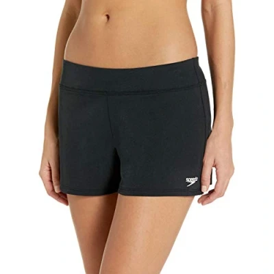 Image of Speedo Swim Bottom Shorts, Black, Extra Large