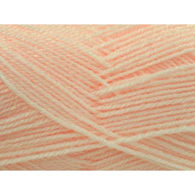 Image of King Cole Big Value Baby 4 Ply Knitting Wool/Yarn Peach 59 per 100g ball