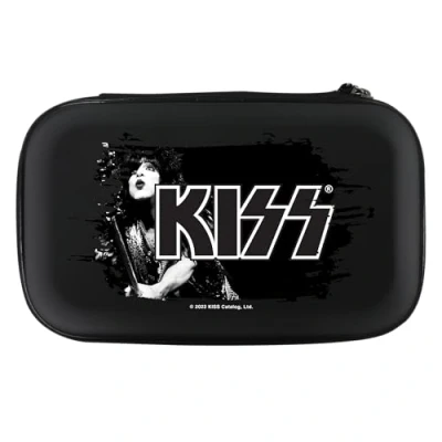 Image of Kiss Officially Licensed Darts Wallet Storage Case Holds 6 (Black Logo)