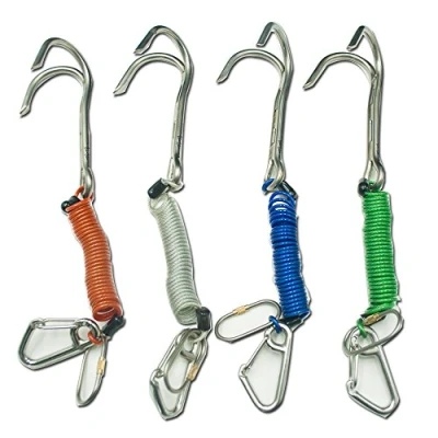 Image of TITO scuba double diving titanium alloy Hook Reef Drift with Line and for Current Dive