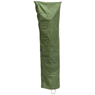 Image of Woodside Green Waterproof Outdoor Cantilever Garden Umbrella Parasol Cover Heavy Duty 600D Material 2.4m x 0.84m/7.9ft 2.8ft 5 YEAR GUARANTEE
