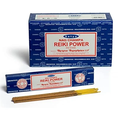 Image of Satya Incense Sticks, Black, Reiki Power