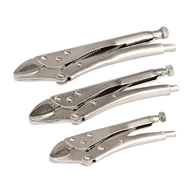 Image of Silverline Self Locking Pliers Set 3pce