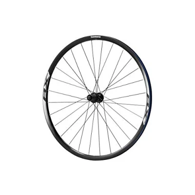 Image of Shimano WH RX010 Disc Road Wheel, Clincher 24 mm, 11 Speed, Black, Rear