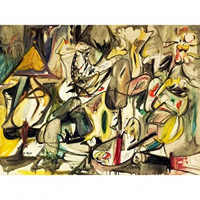 Image of Gorky Arshile Abstract Expressionist Painting Large Print Poster Wall Art Decor Picture