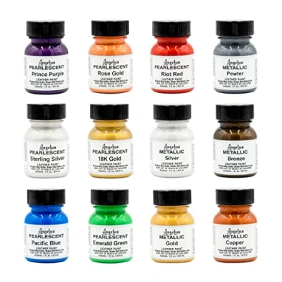 Image of Angelus Neon Color Kit 12 Colors