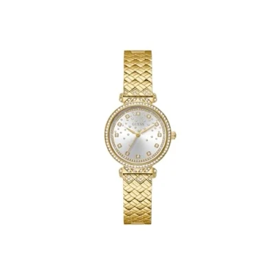 Image of Guess Enchantment Watch goldcoloured, Women&#039;s, Size: One Size, Gold coloured