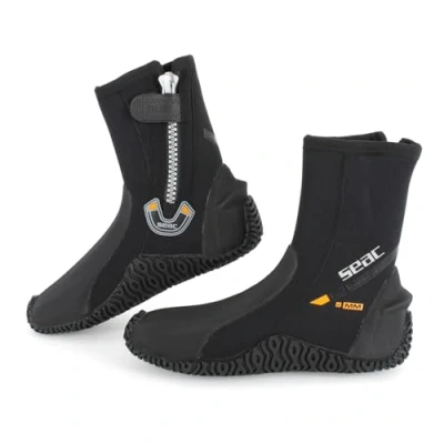 Image of SEAC F1, Ultra Light Open Heel Scuba Diving Fins with Adjustable Strap for Adults, only 730 grams