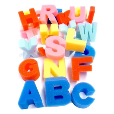 Image of Major Brushes Foam Letters Upper Case Pack 26