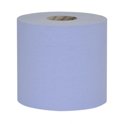 Image of Raphael 1Ply Blue Roll Towel 250m x 200mm (6 Pack) RT1B250R