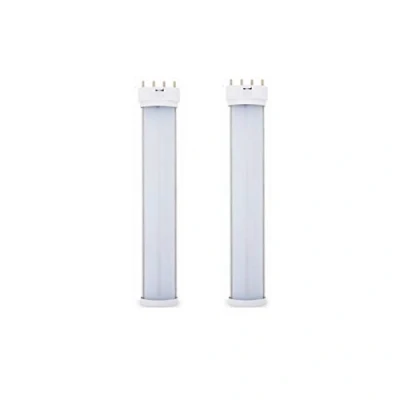 Image of WELSUN 12W 2G11 LED Bulb 9.3inches 4 Pin Base Retrofit Tube Light 30W CFL Replacement (Remove Or Bypass Ballast) AC85 265v 2 Pack (Color : Cool White)