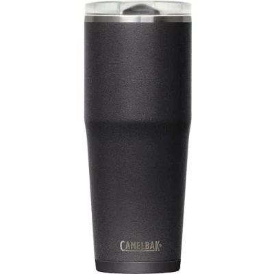 Image of CamelBak Thrive Leak Proof 30oz Tumbler Insulated Stainless Steel Spill Cup holder Compatible, Yellow Bloom
