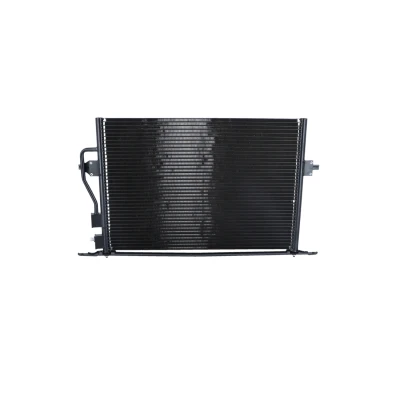 Image of 1022553, 1033778, 1038778, 1055189, 1060440 Condenser NRF Easy Fit 35196 with seal ring 11,8mm 11,7mm Aluminium 550mm FORD: Cougar Coupe