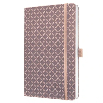 Image of SIGEL JN137 Jolie Notebook, Lined, Approx. A5, Rose, hardcover, 174 Pages