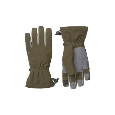 Image of SEALSKINZ Drayton Waterproof All Weather Lightweight Gauntlet Textured Palm for Grip &amp; Dexterity Outdoor Gloves
