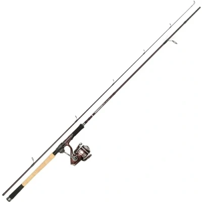 Image of Abu Garcia Tormentor Spinning Combo, Fishing Rod and Reel Ready to fish setup Berkley Fireline Ultra 8 Braided Line, Predator Fishing,Pike/Perch/Zander, Unisex, Assorted, 1.83m 10 30g