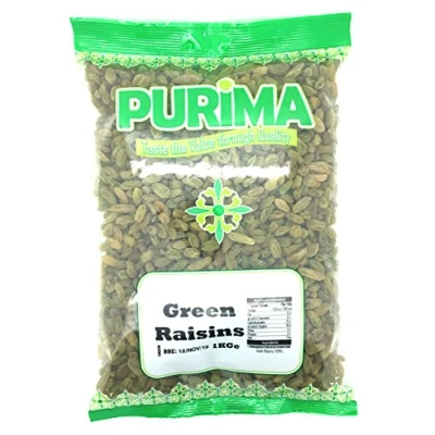 Image of Green Raisins 1kg Dried Grapes Sultana Raisin Grape PURIMA