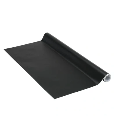 Image of Venilia Adhesive Film Plain Matt, PVC, Black, 90 x 210 cm
