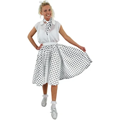 Image of I Love Fancy Dress ILFD4519PS Ladies Costumes with Long Polka Dot Skirt (Plus Size)