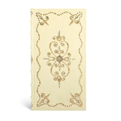 Image of Paperblanks Hardcover Journal Buttercream Lined Slim (95 x 180 mm) (Shimmering Delights)